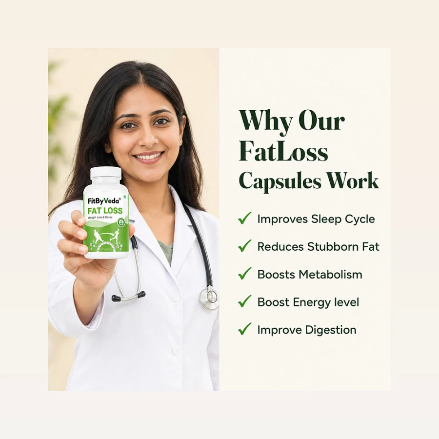 FitByVeda + Free Dietician → lasting fat loss